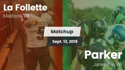 Matchup: La Follette High vs. Parker  2019