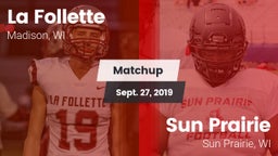 Matchup: La Follette High vs. Sun Prairie 2019