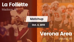 Matchup: La Follette High vs. Verona Area  2019