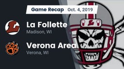 Recap: La Follette  vs. Verona Area  2019