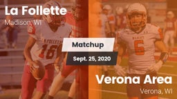 Matchup: La Follette High vs. Verona Area  2020