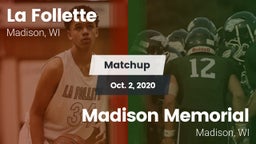 Matchup: La Follette High vs. Madison Memorial  2020