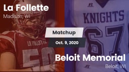 Matchup: La Follette High vs. Beloit Memorial  2020