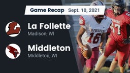 Recap: La Follette  vs. Middleton  2021