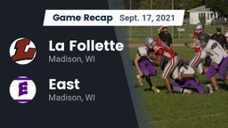 Recap: La Follette  vs. East  2021