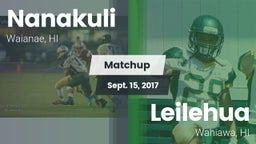 Matchup: Nanakuli  vs. Leilehua  2017