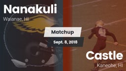 Matchup: Nanakuli  vs. Castle  2018