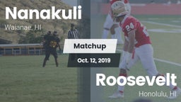 Matchup: Nanakuli  vs. Roosevelt  2019