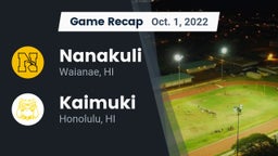 Recap: Nanakuli  vs. Kaimuki  2022