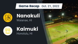 Recap: Nanakuli  vs. Kaimuki  2022