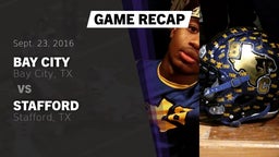 Recap: Bay City  vs. Stafford  2016