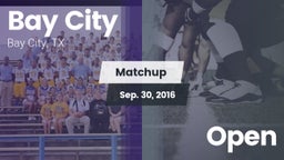 Matchup: Bay City  vs. Open 2016