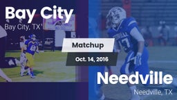 Matchup: Bay City  vs. Needville  2016