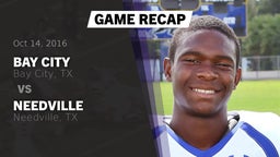 Recap: Bay City  vs. Needville  2016