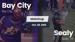 Matchup: Bay City  vs. Sealy  2016