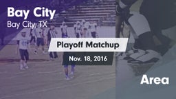 Matchup: Bay City  vs. Area 2016