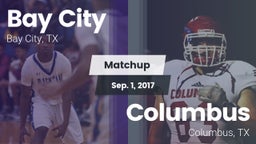Matchup: Bay City  vs. Columbus  2017