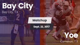 Matchup: Bay City  vs. Yoe  2017