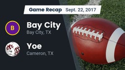 Recap: Bay City  vs. Yoe  2017
