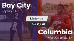 Matchup: Bay City  vs. Columbia  2017