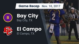 Recap: Bay City  vs. El Campo  2017