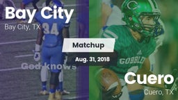 Matchup: Bay City  vs. Cuero  2018