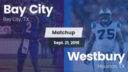 Matchup: Bay City  vs. Westbury  2018