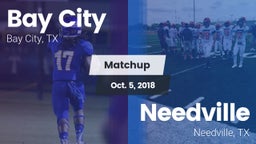Matchup: Bay City  vs. Needville  2018