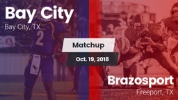 Matchup: Bay City  vs. Brazosport  2018