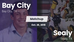 Matchup: Bay City  vs. Sealy  2018