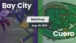 Matchup: Bay City  vs. Cuero  2019
