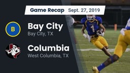 Recap: Bay City  vs. Columbia  2019