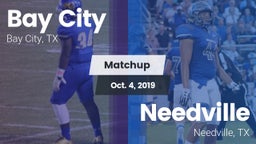 Matchup: Bay City  vs. Needville  2019