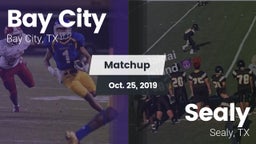 Matchup: Bay City  vs. Sealy  2019