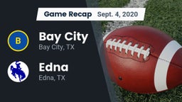 Recap: Bay City  vs. Edna  2020