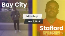 Matchup: Bay City  vs. Stafford  2020