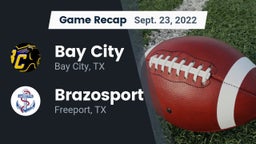 Recap: Bay City  vs. Brazosport  2022
