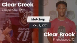Matchup: Clear Creek High vs. Clear Brook  2017