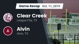 Recap: Clear Creek  vs. Alvin  2019