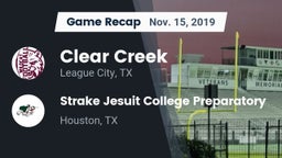 Recap: Clear Creek  vs. Strake Jesuit College Preparatory 2019