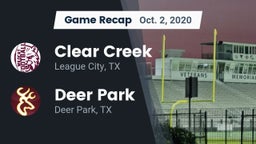 Recap: Clear Creek  vs. Deer Park  2020
