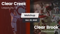 Matchup: Clear Creek High vs. Clear Brook  2020