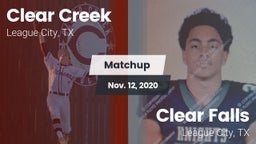 Matchup: Clear Creek High vs. Clear Falls  2020