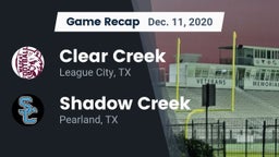 Recap: Clear Creek  vs. Shadow Creek  2020