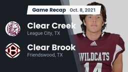 Recap: Clear Creek  vs. Clear Brook  2021