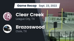 Recap: Clear Creek  vs. Brazoswood  2022