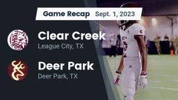 Recap: Clear Creek  vs. Deer Park  2023