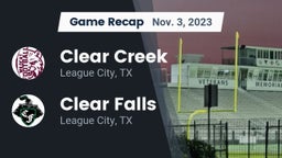 Recap: Clear Creek  vs. Clear Falls  2023