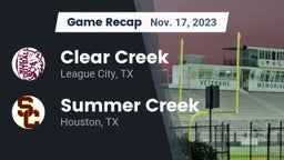 Recap: Clear Creek  vs. Summer Creek  2023