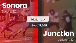 Matchup: Sonora  vs. Junction  2017